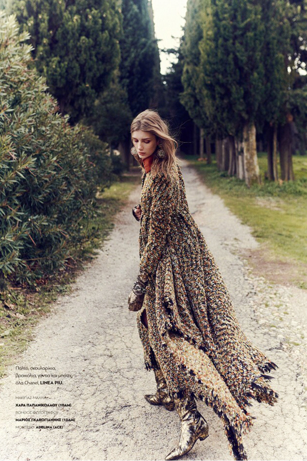 ADELINA RUZAVINA FOR Madame Figaro Greece